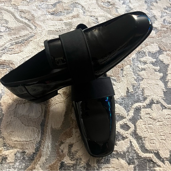 VICTORIA BECKMAN leather loafers size 41 made in Italy - Picture 4 of 13